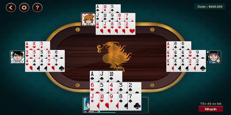 Luật chơi mậu binh Một số trường hợp đặc biệt trong luật chơi mậu binh