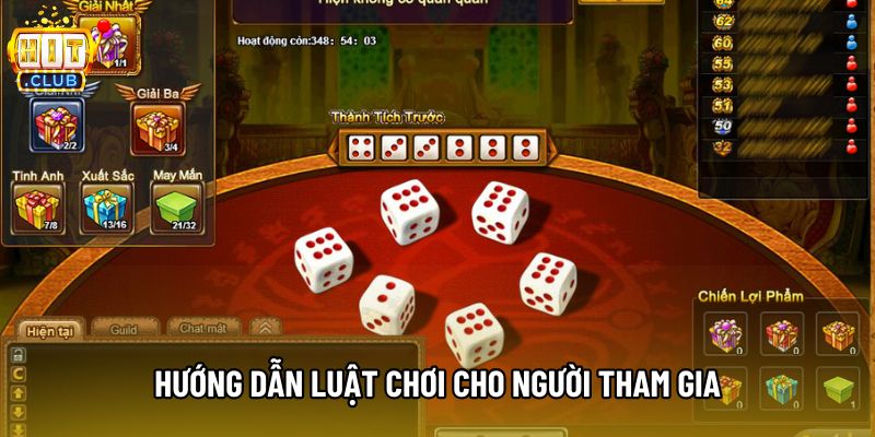 Hướng dẫn luật chơi cho người tham gia Hướng dẫn luật chơi cho người tham gia