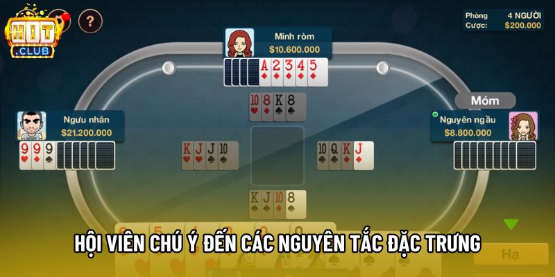 Hội viên chú ý đến các nguyên tắc đặc trưng Hội viên chú ý đến các nguyên tắc đặc trưng