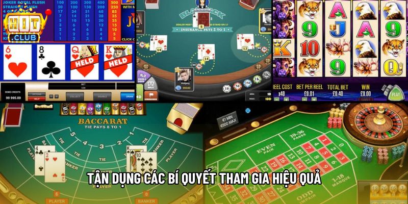 Tận dụng các bí quyết tham gia hiệu quả Tận dụng các bí quyết tham gia hiệu quả