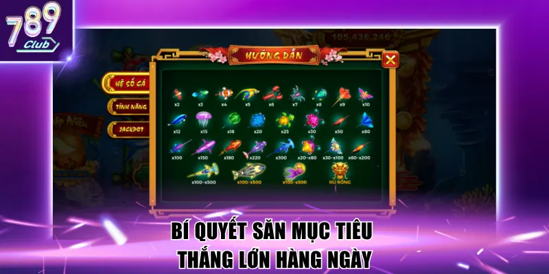 Bí quyết săn mục tiêu thắng lớn hàng ngày