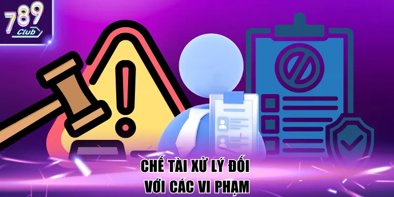 Chế tài xử lý đối với các vi phạm
