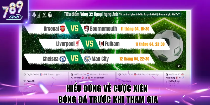 Hiểu đúng về cược xiên bóng đá trước khi tham gia