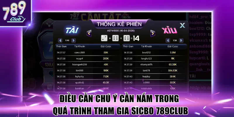 Kinh nghiệm tham gia game Tài Xỉu Online 789Club dễ thắng từ cao thủ
