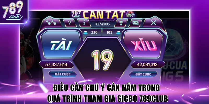 Quy định cần nắm trong game Tài Xỉu Online 789Club