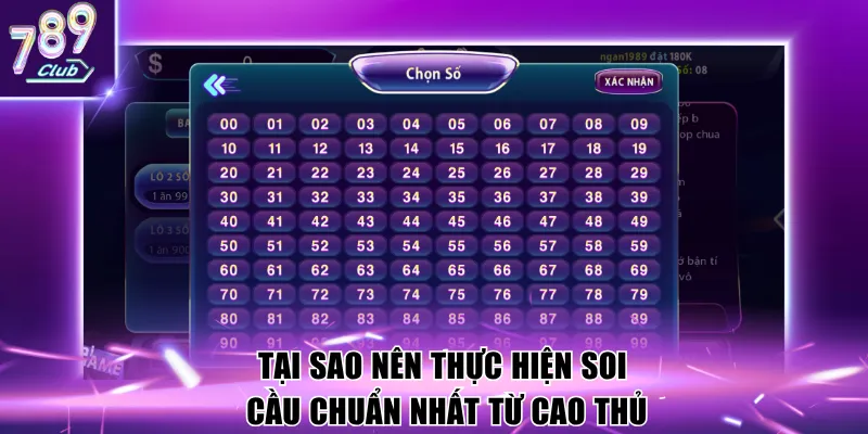 Tại sao nên thực hiện soi cầu chuẩn nhất từ cao thủ